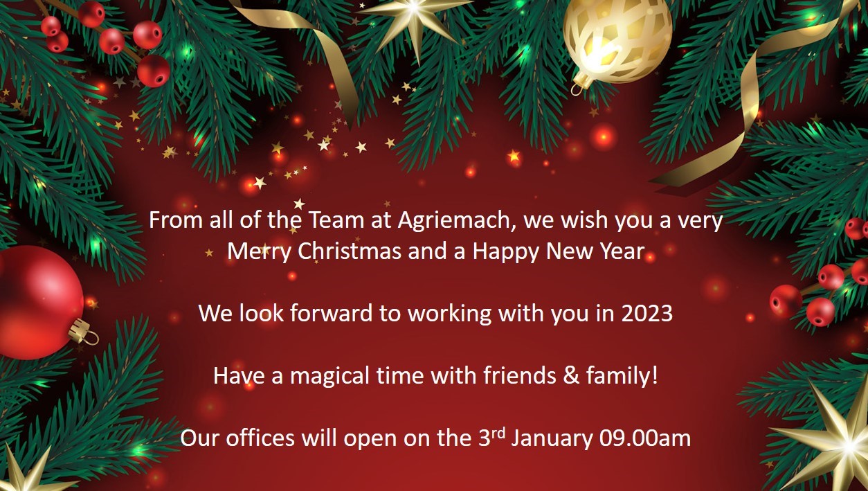 Merry Christmas From All Of The Team at Agriemach
